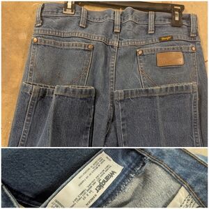 Wrangler Men's Relaxed Fit Denim Jeans